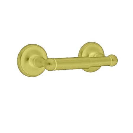 Orca Hardware Toilet Paper Holder With Plastic Tube, SB Satin Brass Finish 4852-SB